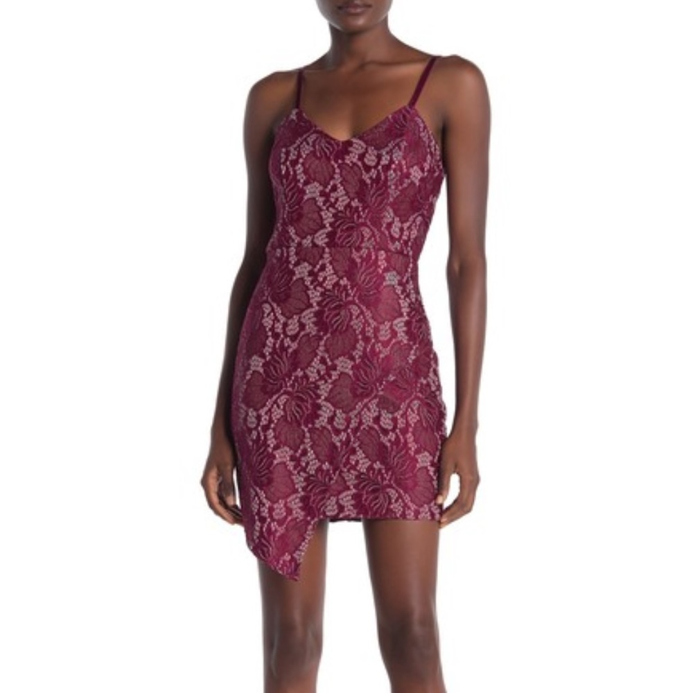 Bailey Blue Metallic Lace Mimi Dress